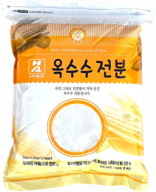 소연식품 옥수수 전분, 1개, 3kg