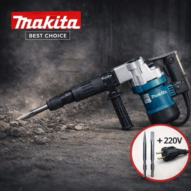 마끼다 고출력 임팩드릴 뿌레카 전동 임팩 해머 드릴 HM0810TA 900W 17mm, 1개