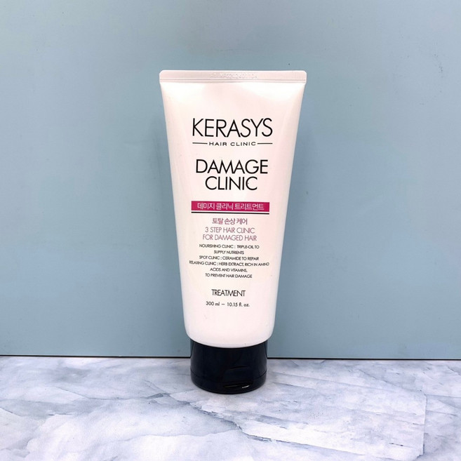 Kerasys 可瑞絲 植萃系抗損護髮素 300ml 極重損/扁塌髮/毛燥髮, 1個