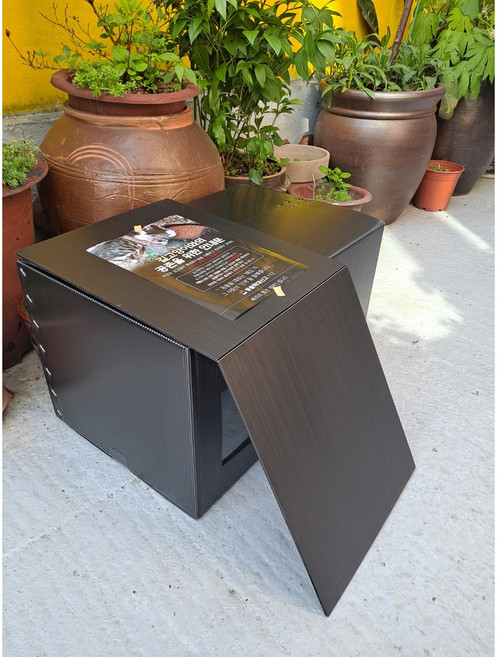 대형담요 증정) 에옹마마 길고양이 출산박스 여름집 길고양이 산실, 1개