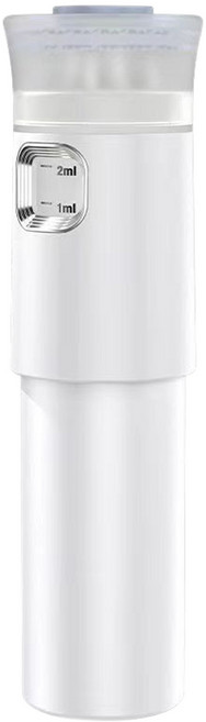 투데이리빙 두피 케어 헤어 도포기 토닉 앰플 영양제 단백질 모발 도포 관리 마사지기 머리 뿌리 셀프 마사지 관리기, R98119W, 화이트, 1개