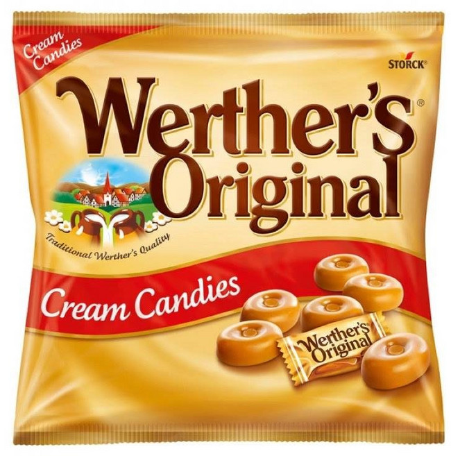 Werther's Original 偉特太妃糖, 1kg, 1套