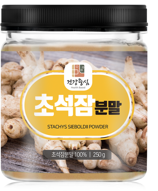 건강중심 국내산 초석잠 가루 250g, 1개