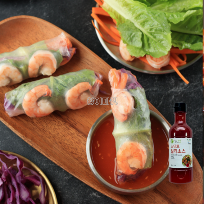 이슬나라 스위트칠리소스500g 월남쌈 매콤달콤 튀김 샤브샤브 태국소스, 1.이슬나라 스위트칠리소스 500g, 500g, 1