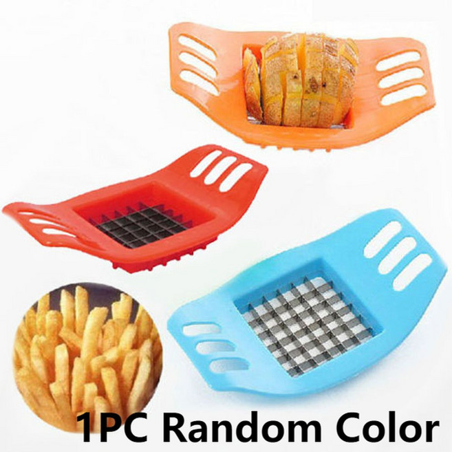 나선형 감자 커터 바베큐 꼬치 캠핑 칩 메이커 3 문자열 회전 슬라이서 야채 도구, Potato Cutter, 1개