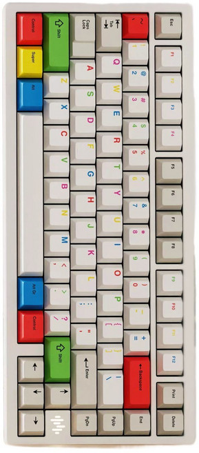 기계식키보드 키보드 기계식 무선키보드 게이밍키보드 적축키보드 매크로키보드 레트로 게이밍, 1개, RGB 환상 색상