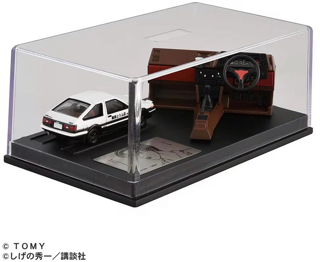 TOMY 頭文字D AE86 1/64 比例模型 經典重現 合金材質 精緻收藏, 1個