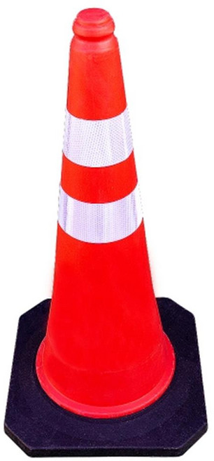 집앞 주차금지용 넘어짐방지 보강덮개 칼라콘 라바콘(2.5kg) 안전콘 꼬깔, 1개