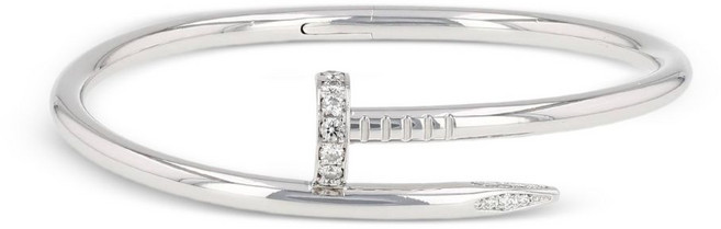 까르띠에 중고 2010's 저스트 앵 끌루 다이아몬드 네일 브레이슬릿