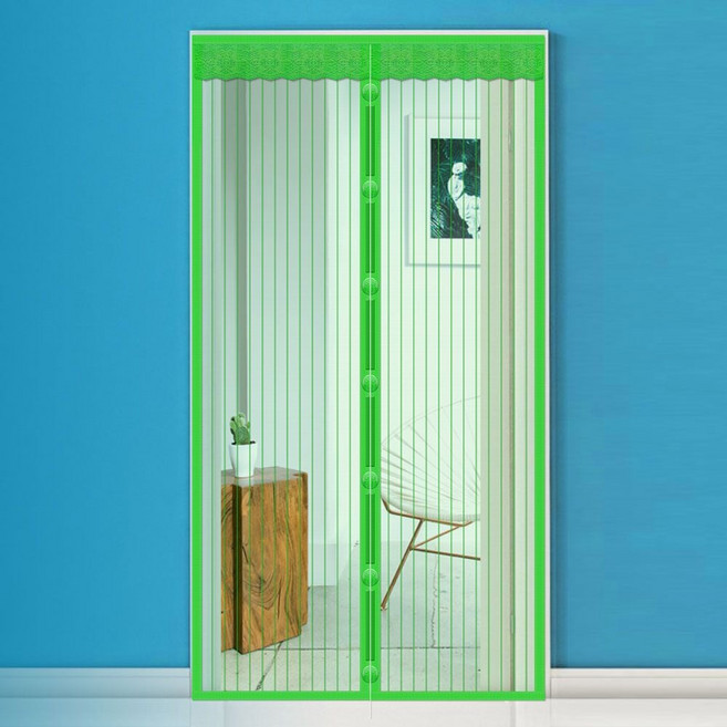 자석모기장 (현관용)120x210 그린/아파트 출입문 방충seu4+2Zvo