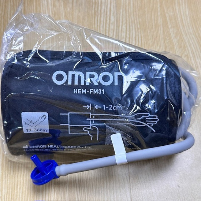 OMRON 歐姆龍 硬式手臂壓脈帶 HEM-FM31, 1個, 歐姆龍壓脈帶FM31