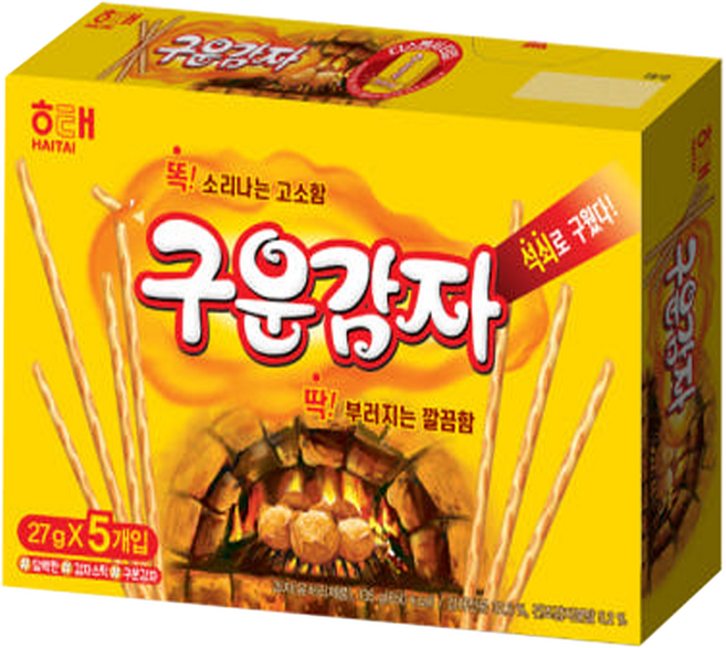 해태제과 구운감자, 135g, 1개