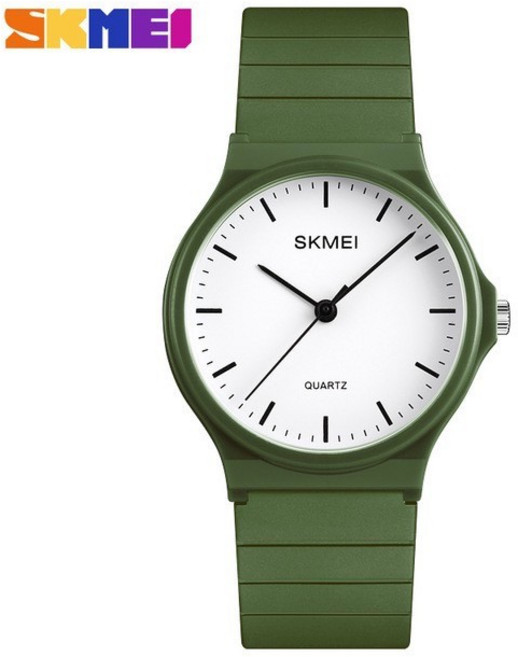 時刻美 SKMEI 1419情侶對錶 時尚簡約 PU錶帶防水運動手錶 男女適用