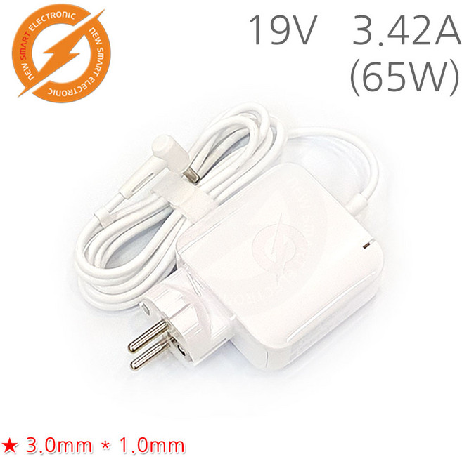 뉴스마트전자 삼성 NT930QBV-A28A 노트북 아답터 아답타 충전기 (19V 3.42A 65W / 일체형), 19V 3.42A 65W / 잭규격: 3.0 x 1.0