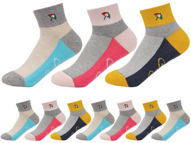 [아놀드파마] 여성캐주얼양말 매쉬 단목 10켤레 AP6637