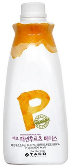 타코 패션후르츠 베이스 2kg, 1개
