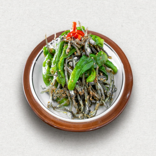 [오수연푸드] 반찬 꽈리고추멸치볶음 100g/200g, 200g, 1개