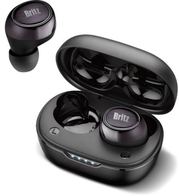 브리츠 Storm TWS7 5.1 블루투스 이어폰, BLACK (블랙), 581013(이어폰)Yj701435(베터리 케이스)