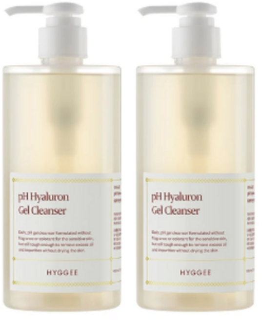 휘게 약산성 히알루론 젤 클렌저 클렌징 400ml x 2개