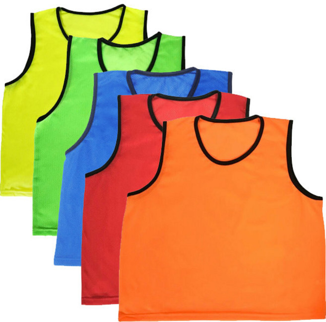 팀조끼 성인용 아동용 유아용 단체 마킹가능 축구조끼, 블루