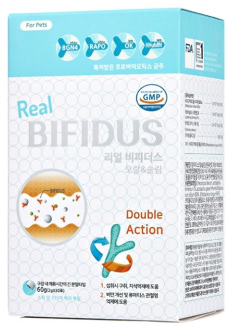 에스틴리얼비피더스 독 오랄&슬림 30p