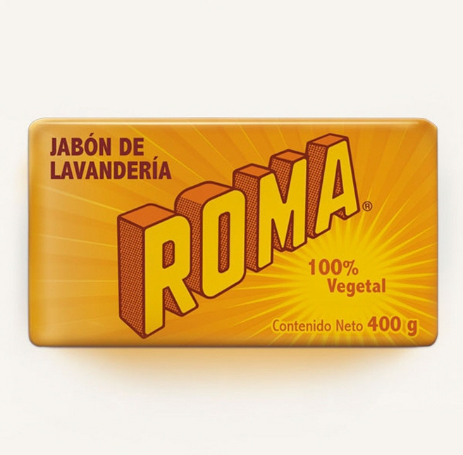 ROMA 로마 100년 전통 세탁 빨래 비누 400g 2개