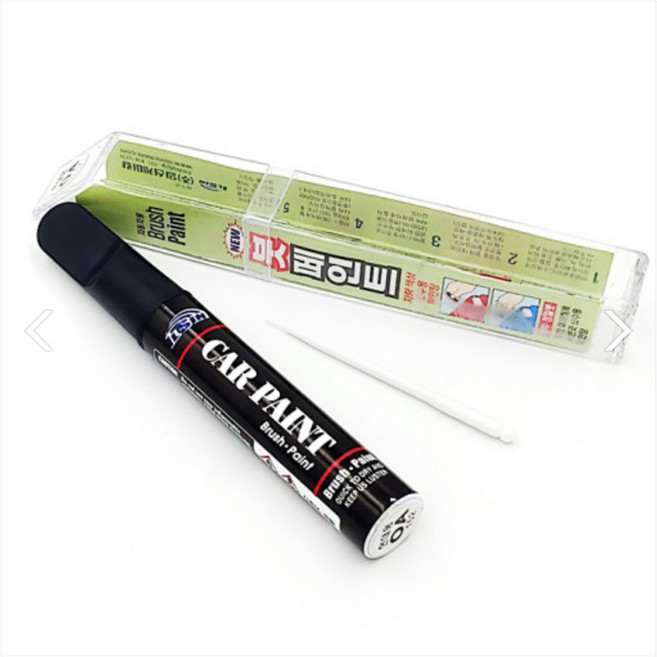 LF쏘나타 뉴라이즈 페인트 붓펜 스프레이 초보용 보수용, 붓펜 WW7(287.아이스화이트)1차용, 1개