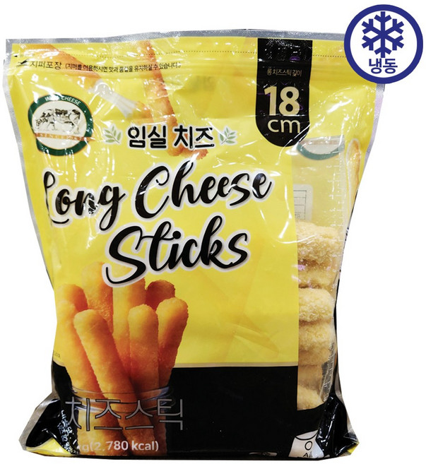 트레이더스 임실 롱치즈스틱 1KG [아이스박스] + 더메이런손소독제