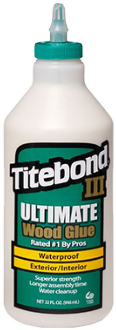 타이트본드3 titebond3_QT 방수 목공용 접착제 946ml, 1개