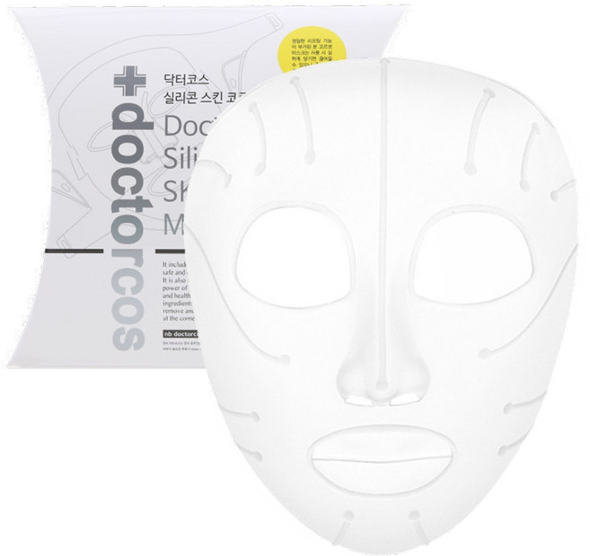 doctorcos 실리콘 마스크팩 팔자주름 리프팅팩 패치 데일리 피부과 수분 커버, 1개입, 1개