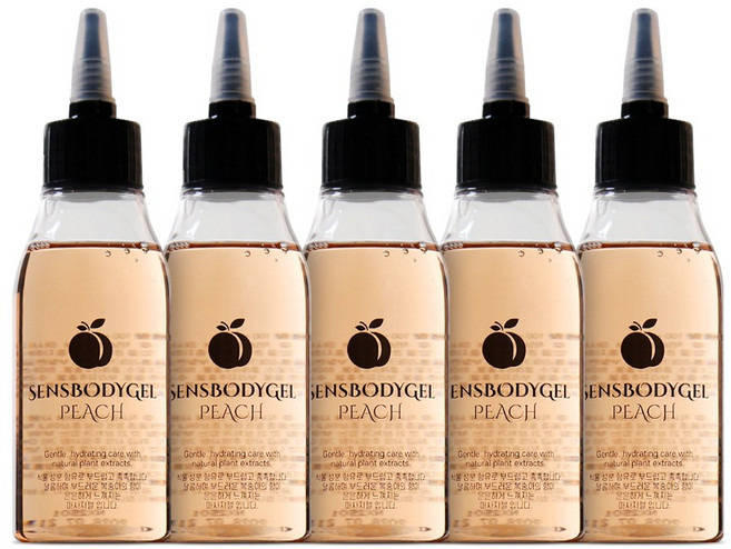 센스바디젤 피치 마사지젤 과일젤 복숭아젤 바디슬리밍, 5개, 100ml