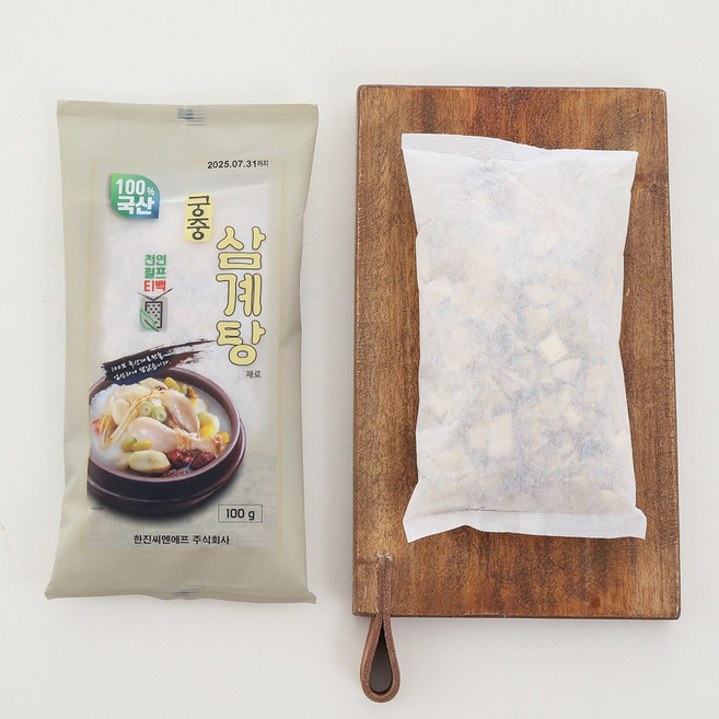 한진건해 삼계탕 백숙 한방재료 삼계재료 궁중삼계탕 [티백/궁중] 100g, 1개