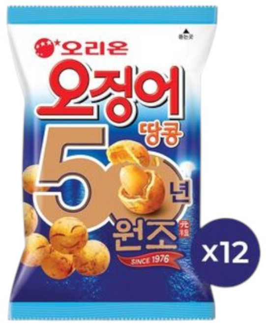오리온 오징어땅콩(98g) x 12개