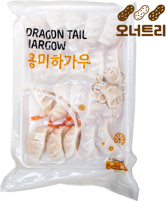 오너트리 에어프라이어 요리 용미하가우 400g 중국 새우 딤섬 완탕면 재료, 1개