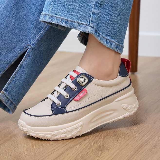 제이슈 르데아 플랫폼 밴드스트링 스니커즈 운동화 5cm