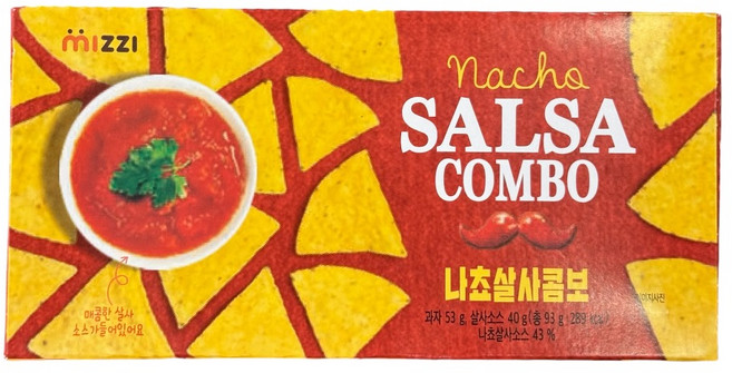 미찌 나쵸살사콤보, 93g, 1개