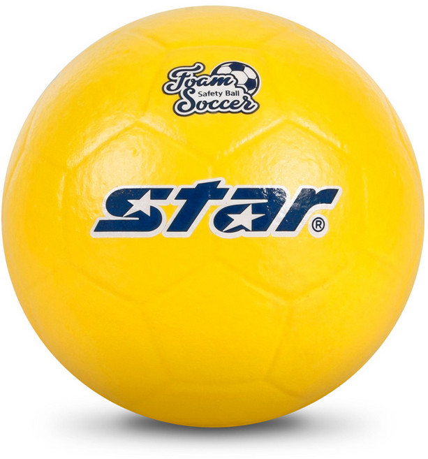 스타스포츠 폼 축구볼 5호 노랑 축구 낮은 바운스 라이트볼 학교 체육
