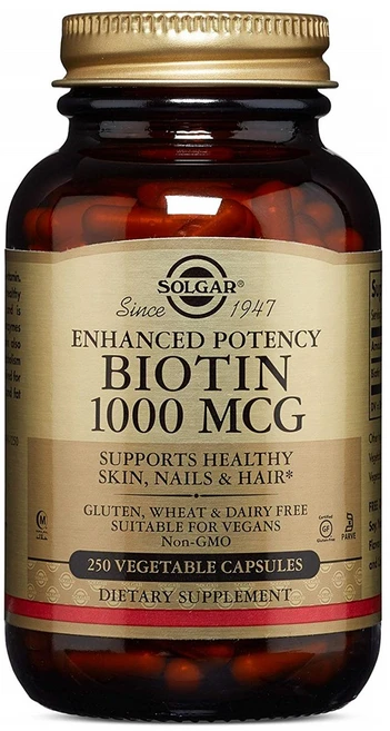 솔가 비오틴 1000mcg 베지터블 캡슐, 250정, 1개입 - 쿠팡