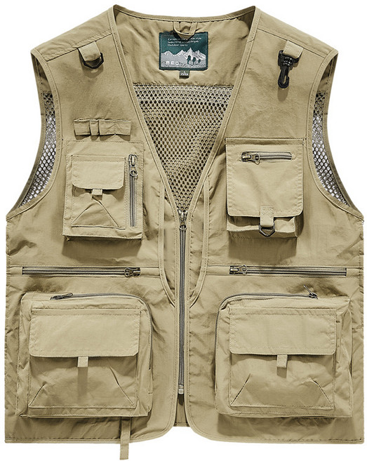 스타일닥터 남성 여름 아웃도어 속건 베스트 낚시 촬영 조끼