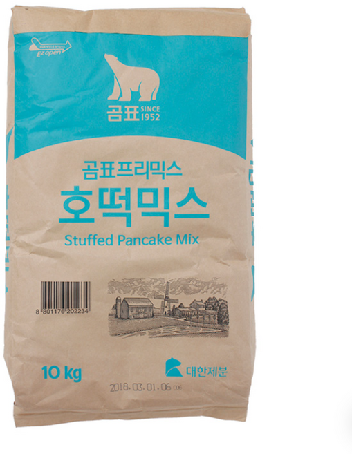 곰표 호떡믹스, 10kg, 25개