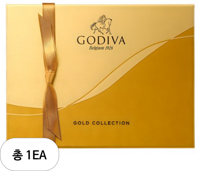 고디바 클래식 골드 컬렉션 초콜릿 12종 세트, 102g, 1세트