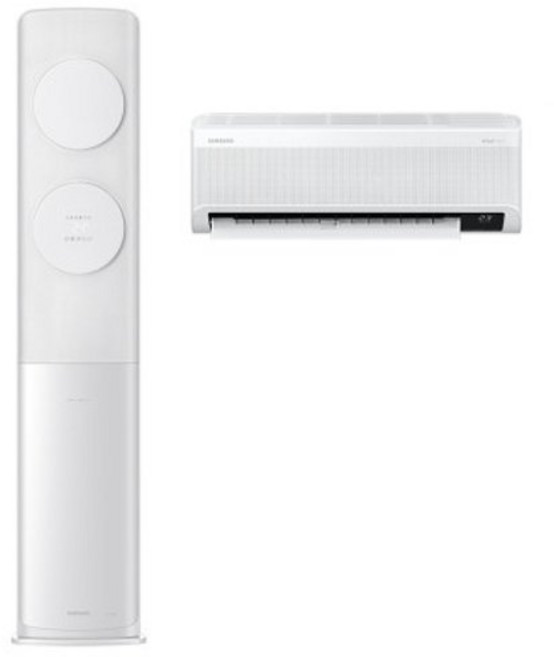 삼성전자 Q9000 인버터 에어컨 17+6평 투인원 AF17B6474TZRS, 일반배관형