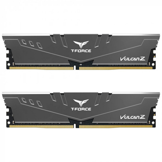 TeamGroup T-Force DDR4-3600 CL18 Vulcan Z Gray 패키지 서린 (16GB(8Gx2)), 1개