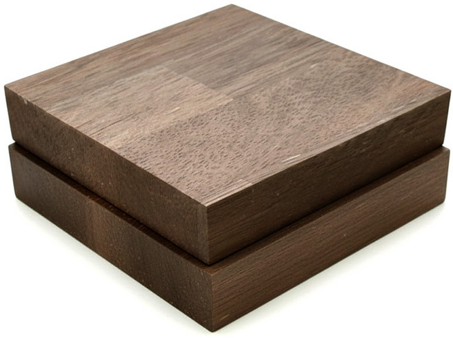 아이베란다 멀바우 소형 사각 집성목 소품 교육 스트링아트 24mm, 2개, 150x150mm