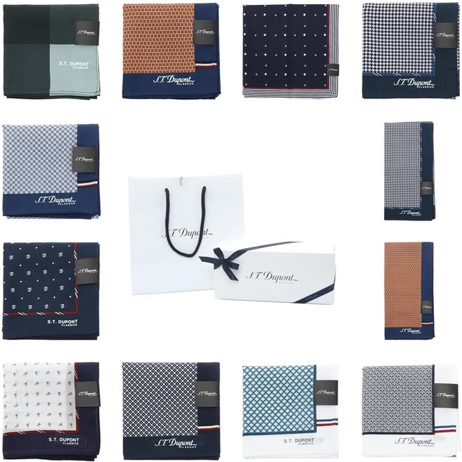 [AK분당점][듀퐁]26년 S/S신상품 남성 손수건10종 택1 SE6SMA381010SNY 외