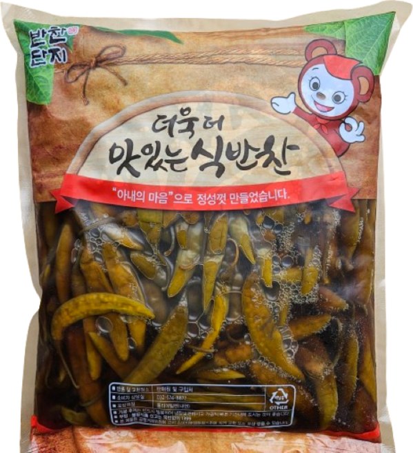 반찬단지 청양간장고추 4kg, 2개