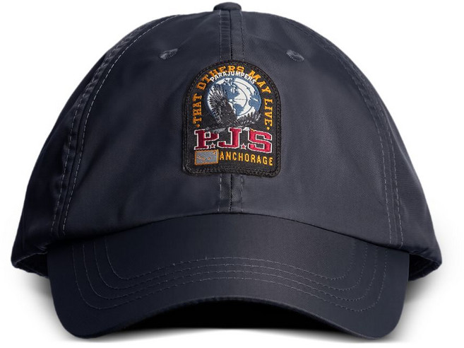 파라점퍼스 로고 패치 랜야드 베이스볼 캡 모자