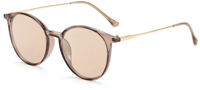 FEISEDY 자외선 차단 선글라스 초경량 라운드 컬러 데일리 남녀공용 B1157