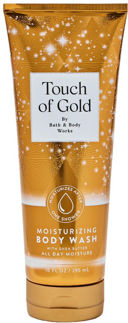 [Bath and Body works] 배쓰앤바디웍스 BBW 고급스러운 터치 오브 골드 모이스쳐라이징 바디워시, 1개, 295ml
