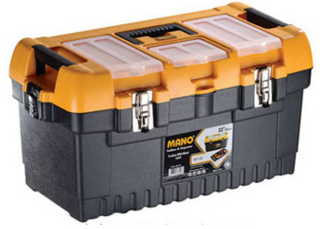 MANO 메탈고리 공구함 MT-22, 1개